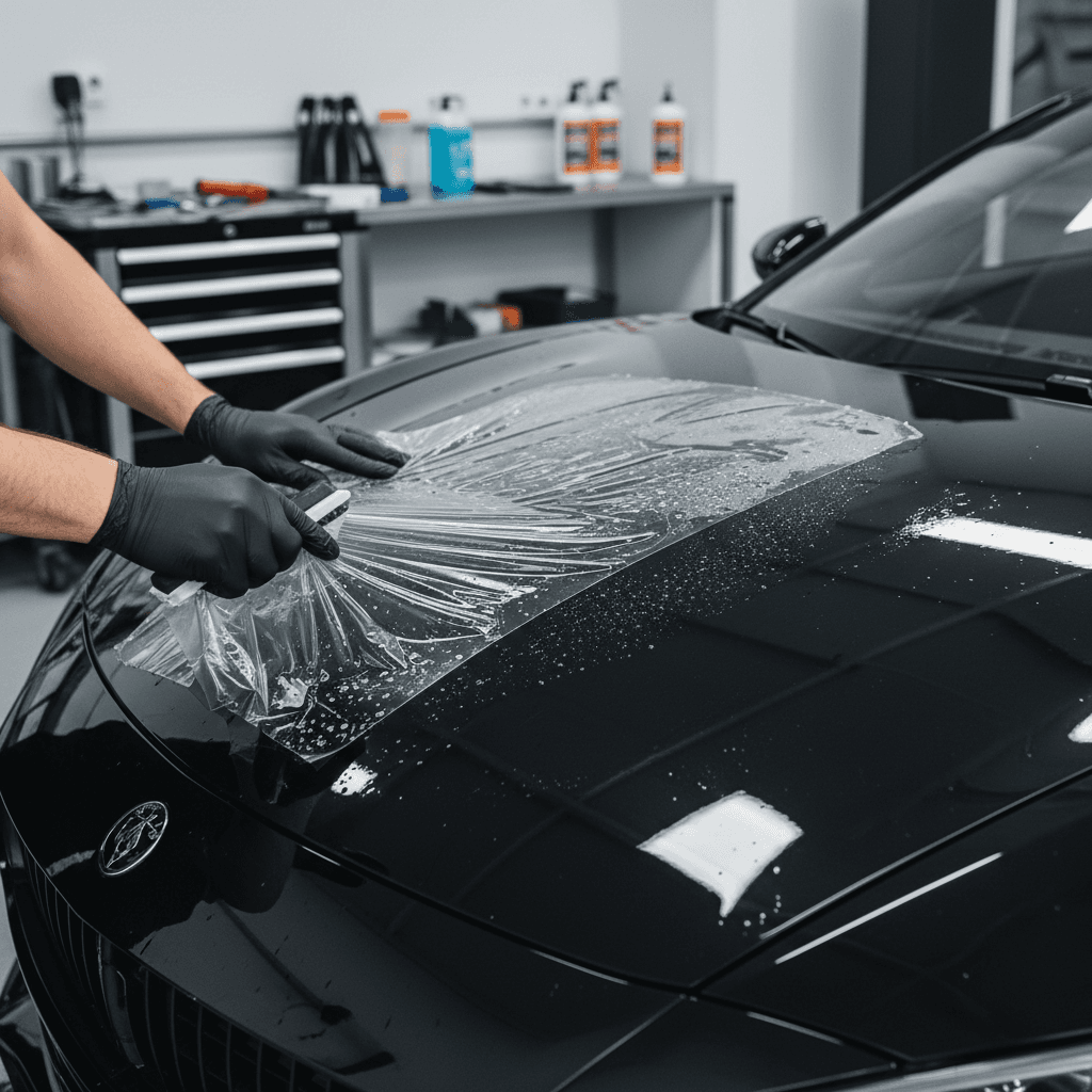 Paint protection film service